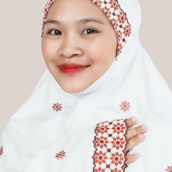 Telekung Broderie Xiu Li Kids